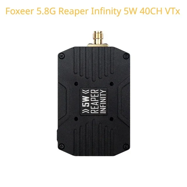 Foxeer Reaper Infinity 5,8G 40CH 5W VTX встроенный микрофонный вентилятор с ЧПУ теплоотвод 20x20 мм 9-36 в для радиоуправляемого самолета FPV дальнего радиуса действия
Foxeer Reaper Infinity 5,8G 40CH 5W VTX встроенный микрофонный вентилятор с ЧПУ теплоотвод 20x20 мм 9-36 в для радиоуправляемого самолета FPV дальнего радиуса действия