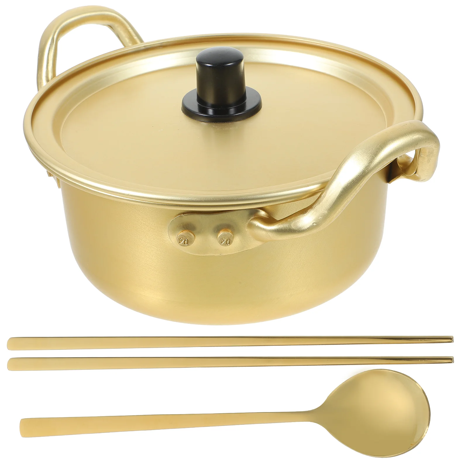 Instant Noodle Pot Soup Stock Milk Non Stick Fry Pan Double Handle Small Hot Hand-Pulled Cookware
Instant Noodle Pot Soup Stock Milk Non Stick Fry Pan Double Handle Small Hot Hand-Pulled Cookware