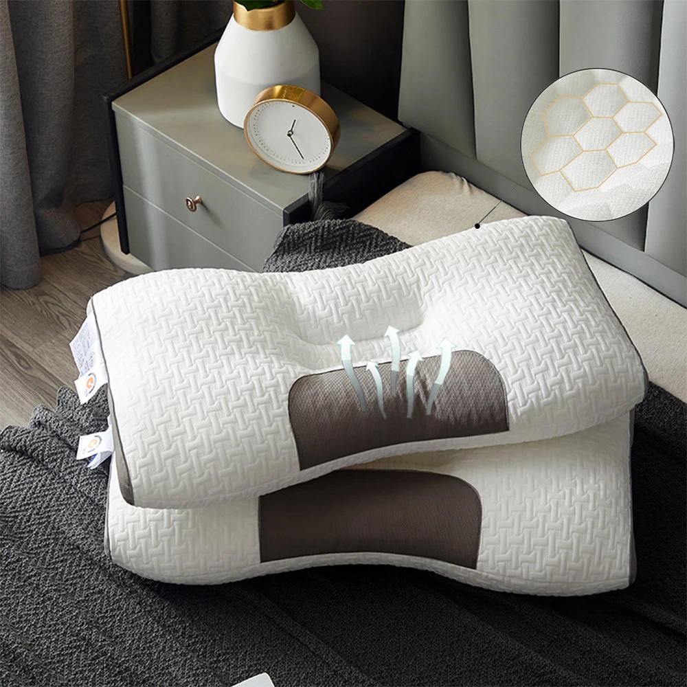 SPA Massage Pillow Memory Foam Bed Orthopedic Pillow Neck Protection Slow Rebound Bedding Pillows Shaped Health Cervical Neck
SPA Massage Pillow Memory Foam Bed Orthopedic Pillow Neck Protection Slow Rebound Bedding Pillows Shaped Health Cervical Neck