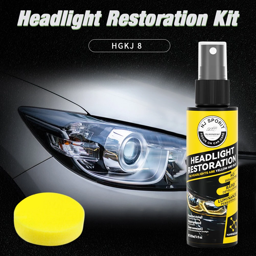 Car Headlight Restoration Polishing Kits Headlamp Repair Kits Car Light Polisher Cleaning Paste Car Light Care Refurbish Agent
Car Headlight Restoration Polishing Kits Headlamp Repair Kits Car Light Polisher Cleaning Paste Car Light Care Refurbish Agent