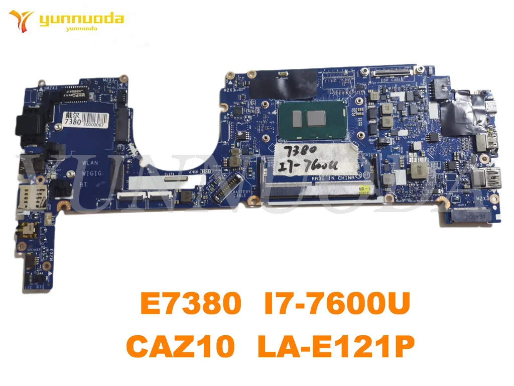 Оригинальная материнская плата для ноутбука DELL latitude E7380, модель E7380 I7-7600U CAZ10, проверенная, хорошая, бесплатная доставка
Оригинальная материнская плата для ноутбука DELL latitude E7380, модель E7380 I7-7600U CAZ10, проверенная, хорошая, бесплатная доставка