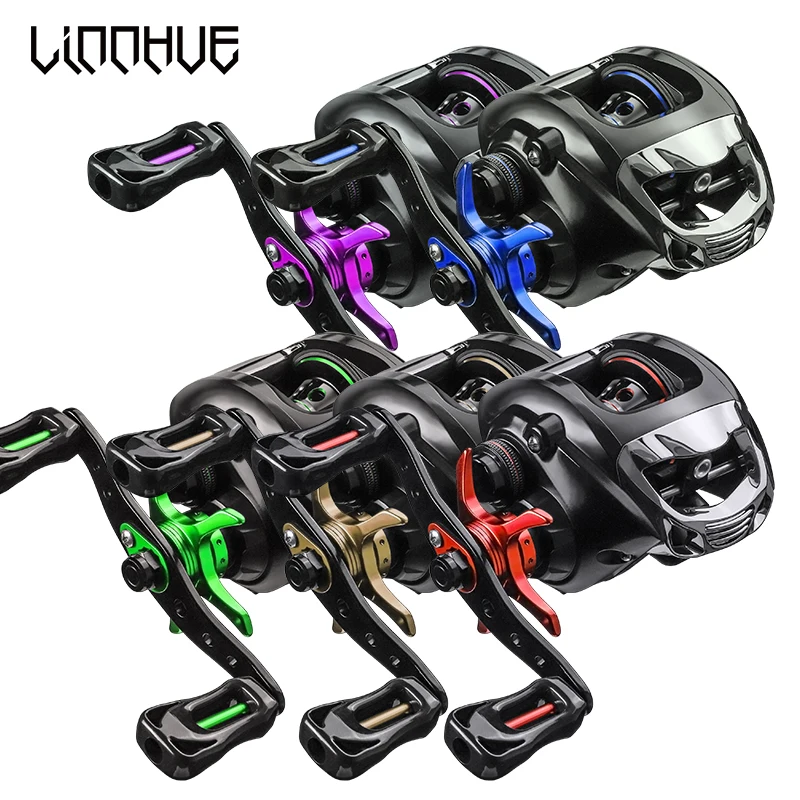 LINNHUE Baitcasting Reel 6.3: 1 Speed Fishing Reel 8KG Max Drag Fishing Reel 12 + 1 BB Магнитная тормозная поддельная приманка Casting Reel
LINNHUE Baitcasting Reel 6.3: 1 Speed Fishing Reel 8KG Max Drag Fishing Reel 12 + 1 BB Магнитная тормозная поддельная приманка Casting Reel