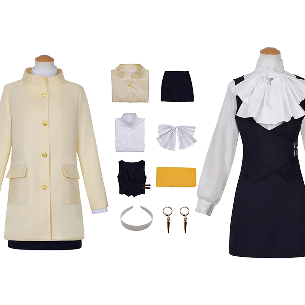 Anime SPY Cos FAMILY Yor Forger Cosplay Costume Outfit Fantasy Uniform Dress Coat Accessories For Female Halloween Carnival Suit
Anime SPY Cos FAMILY Yor Forger Cosplay Costume Outfit Fantasy Uniform Dress Coat Accessories For Female Halloween Carnival Suit