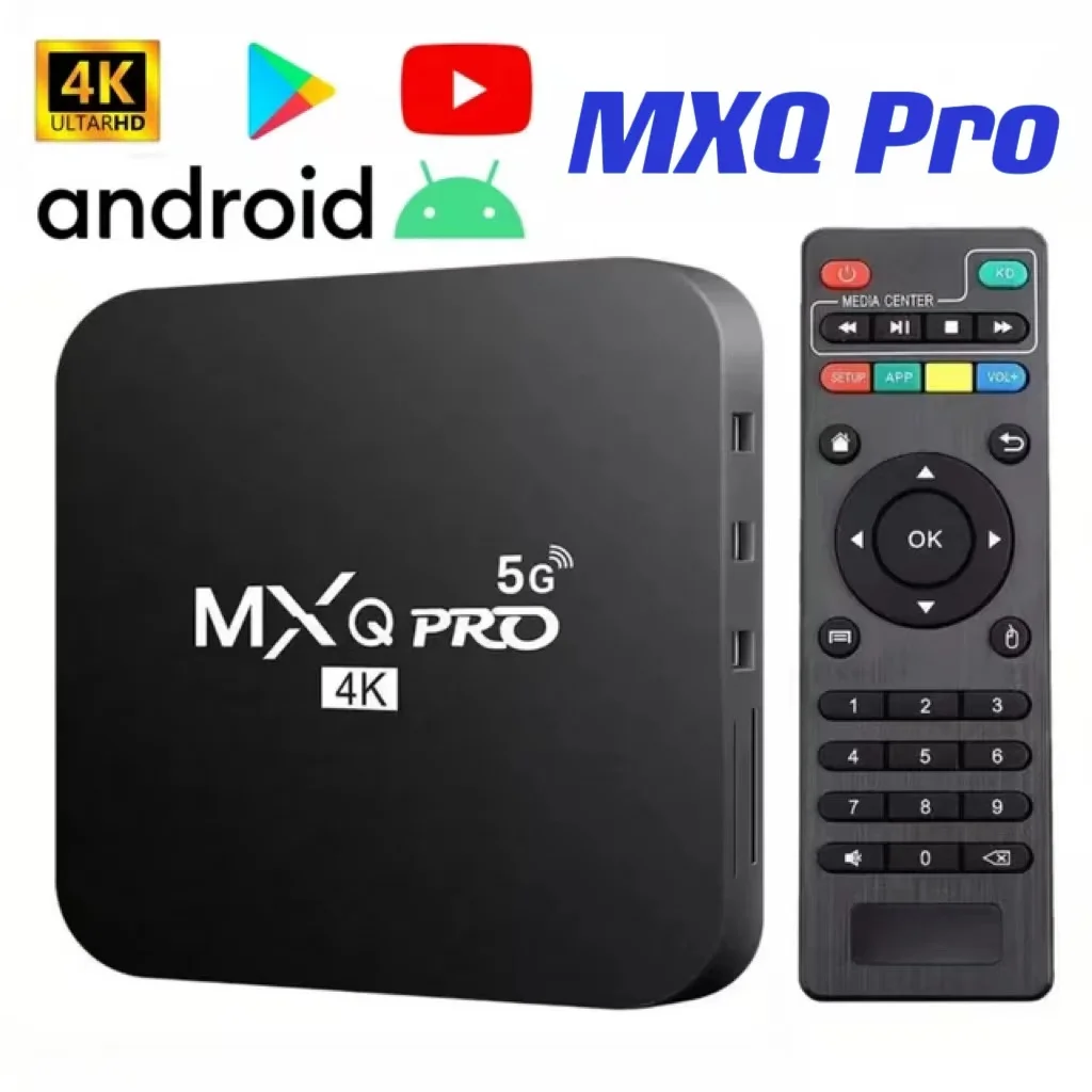 MXQ Pro HOT Smart TV Box Android Google System K HDR G Dual