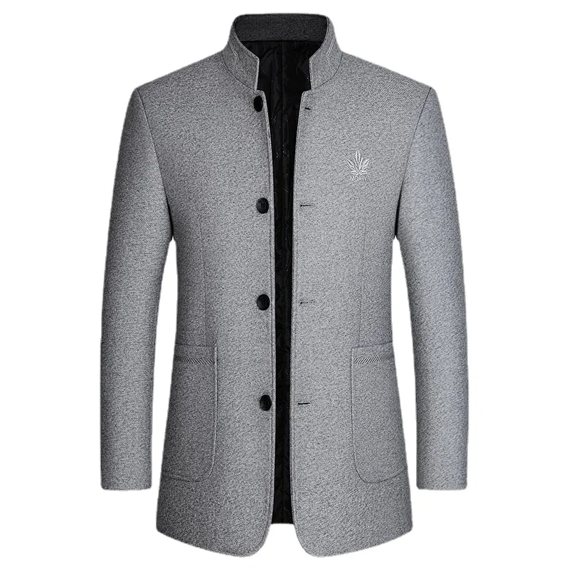 MenStand-up Collar Business Casual Suits Coats Woollen Blazers Jackets Cashmere Overcoats Male Fit Blazers Jackets And Coats 4
MenStand-up Collar Business Casual Suits Coats Woollen Blazers Jackets Cashmere Overcoats Male Fit Blazers Jackets And Coats 4