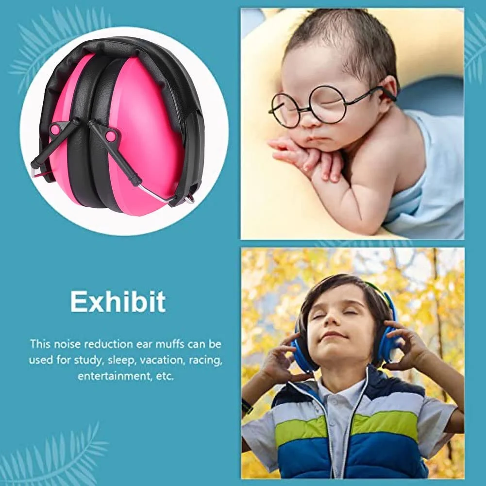Hight Quality Kids Ear Protection Earmuffs Safety Hearing Ear Muffs Noise Reduction Soundproof Headphones Children Protective Hight Quality Kids Ear Protection Earmuffs Safety Hearing Ear Muffs Noise Reduction Soundproof Headphones Children Protective