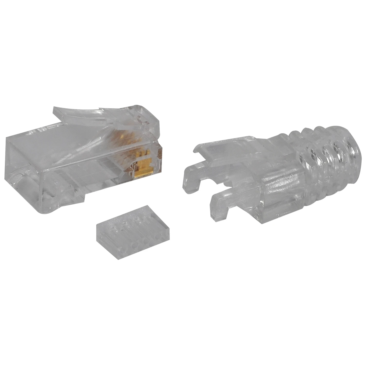 100Pcs Cat6 RJ45 Connector UTP Cable Ethernet Jack 8P8C Network CAT 6 Modular Plugs with 6.5Mm RJ45 Caps
100Pcs Cat6 RJ45 Connector UTP Cable Ethernet Jack 8P8C Network CAT 6 Modular Plugs with 6.5Mm RJ45 Caps