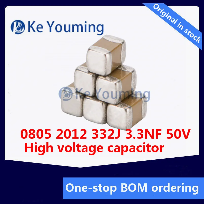100PCS 0805 2012 332J NPO 50V High voltage automotive ceramic chip capacitor electronic components matching order
100PCS 0805 2012 332J NPO 50V High voltage automotive ceramic chip capacitor electronic components matching order