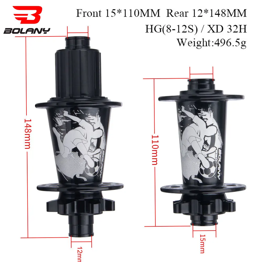 Bolany Bicycle Hub BOOST Thru Axle 15*110mm 32 Holes MTB Bike 32H NBK 5 Sealed Bearing 32H Front/Rear Hubsets Cycling Parts 
Bolany Bicycle Hub BOOST Thru Axle 15*110mm 32 Holes MTB Bike 32H NBK 5 Sealed Bearing 32H Front/Rear Hubsets Cycling Parts