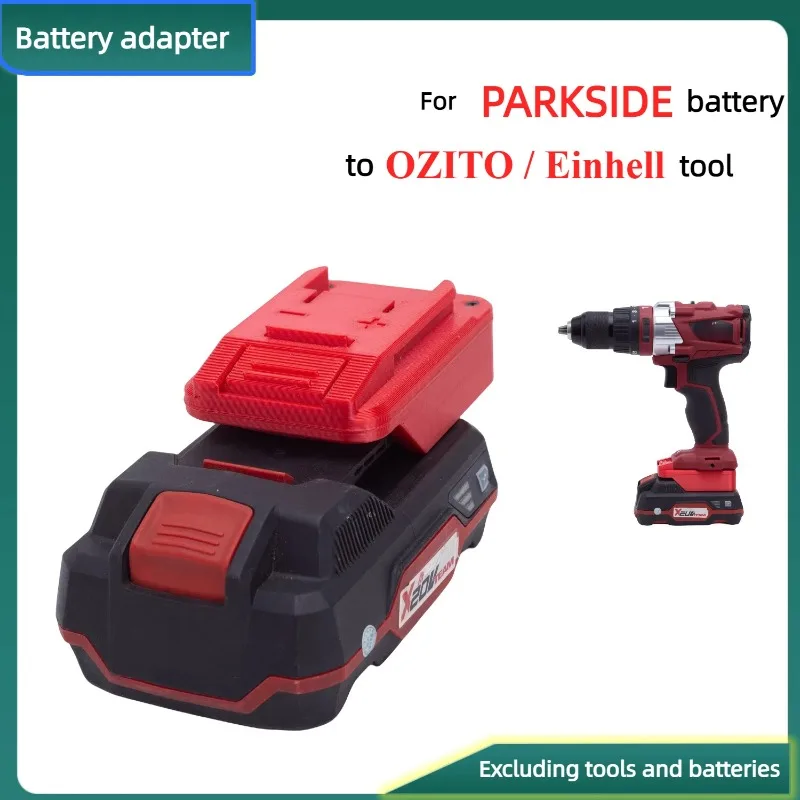 

For PARKSIDE 20V Lithium Battery Converter TO OZITO/Einhell 18V/20V Lithium Cordless Drill Tool Adapter (Only Adapter)