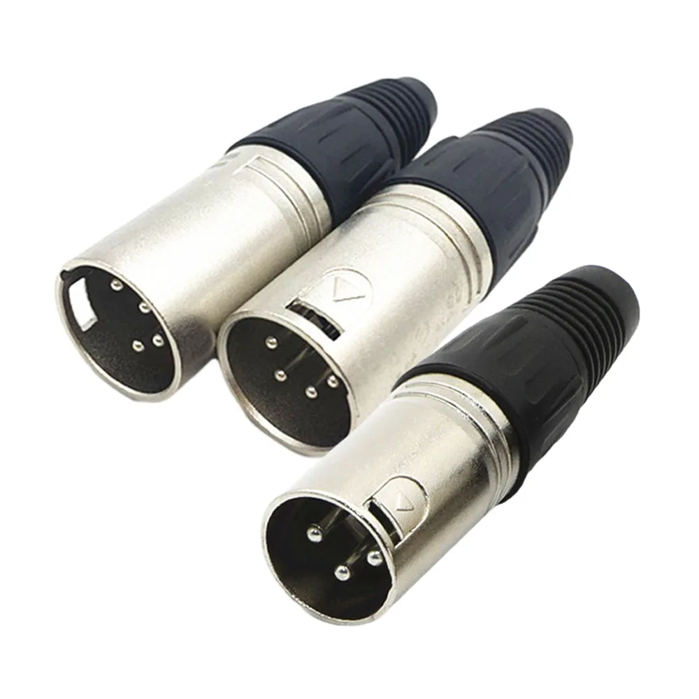 

Mini XLR Aviation Connector 3Pin/4Pin/5Pin Male Socket Zinc Alloy Copper Pins for Microphone Audio Video Connecting