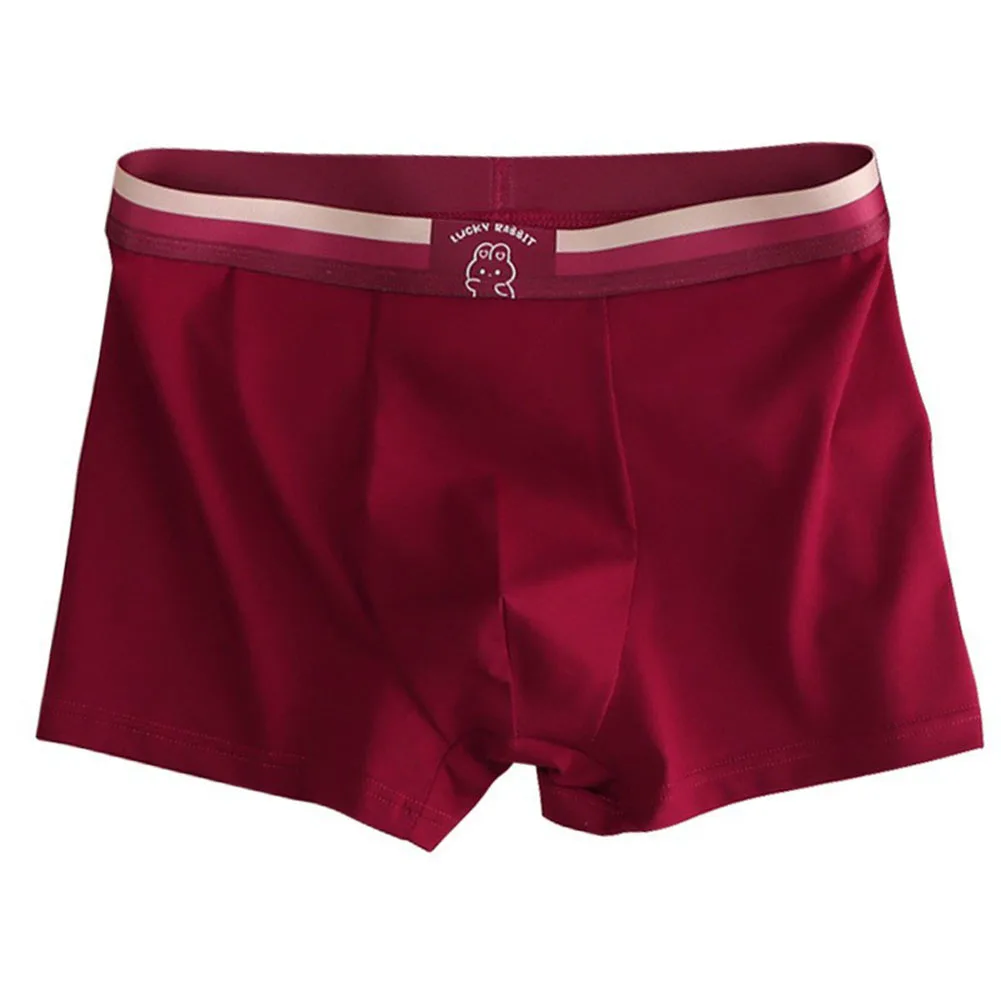 

Men Cotton Boxer Oversized Solid Brief Big Pouch U Convex Underwear Seamless Super Soft Underpants Breathable Shorts Trunks