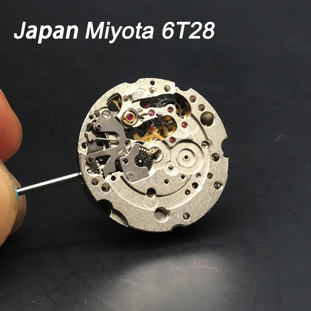 21 Jewels Japan MIYOTA 6T28 Watch Movement Mechanical Selfwinding Mechanism Stainless Steel Repair Parts Winding Time Set
21 Jewels Japan MIYOTA 6T28 Watch Movement Mechanical Selfwinding Mechanism Stainless Steel Repair Parts Winding Time Set