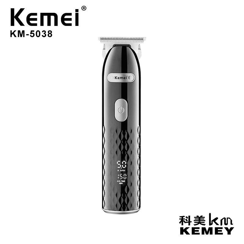 Kemei KM-5038 New Design USB Rechargeable Electric LCD Screen Men Professional Hair Clipper
Kemei KM-5038 New Design USB Rechargeable Electric LCD Screen Men Professional Hair Clipper