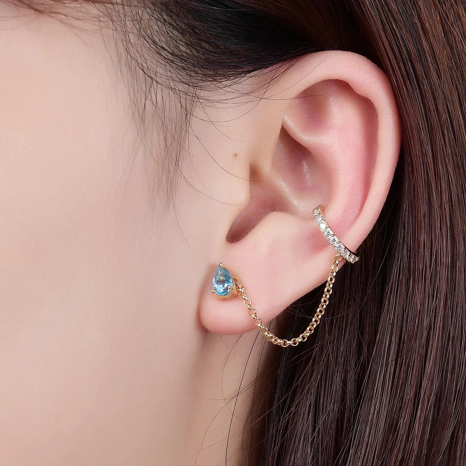 Gem's Beauty Dangle Earrings – Trendy Gold Plated Linear Earrings for Women Handcrafted Jewelry Gift
Gem's Beauty Dangle Earrings – Trendy Gold Plated Linear Earrings for Women Handcrafted Jewelry Gift