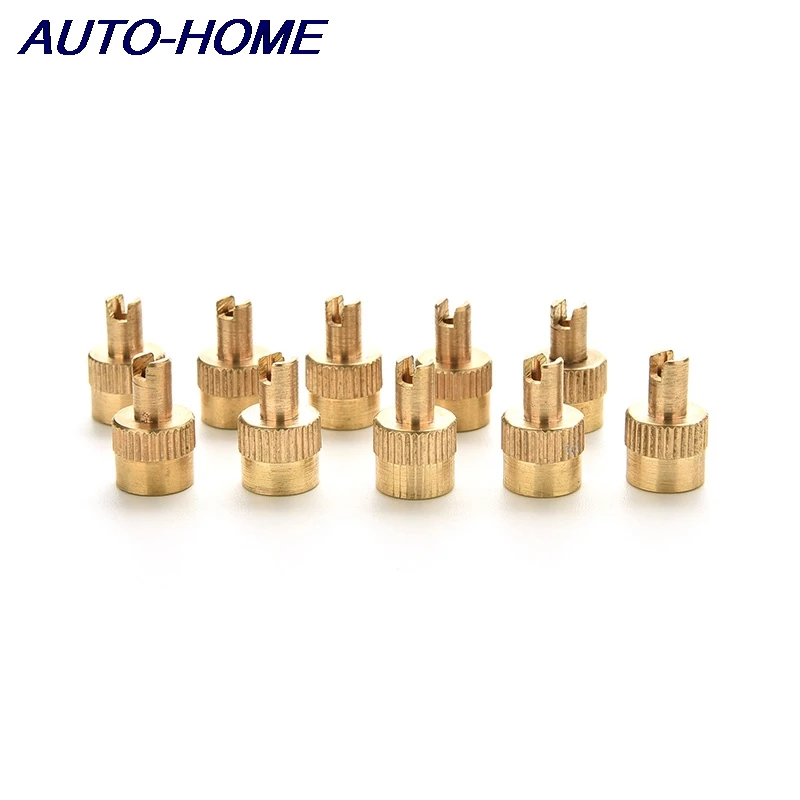 10 шт., колпачки для стержней клапана с прорезью по металлу
10 шт., колпачки для стержней клапана с прорезью по металлу