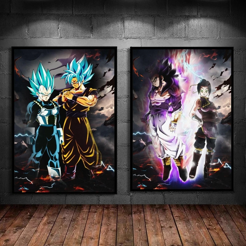 

Poster and Painting Dragon Ball Kakarot Cartoon Character Picture Decoration Paintings Hanging Children's Bedroom Decor