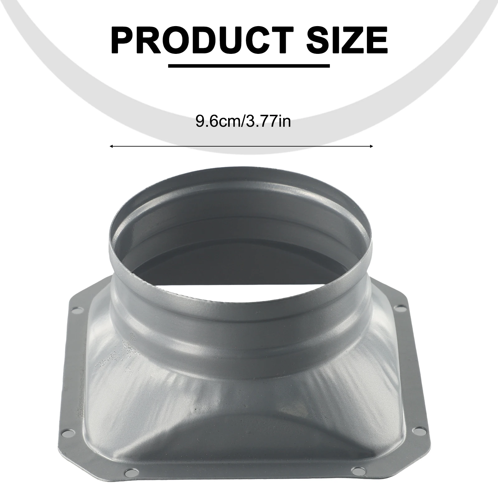 High Quality For Kitchen Hood Ventilator Pipe Connecting Vent Flange Exhaust Duct 4-10inch Electrostatic Spray Metal Silver-gray
High Quality For Kitchen Hood Ventilator Pipe Connecting Vent Flange Exhaust Duct 4-10inch Electrostatic Spray Metal Silver-gray