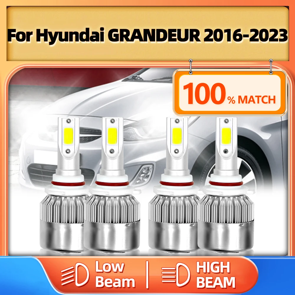LED Headlight Bulbs 40000LM 240W LED Car Head Lamp 12V 6000K White For Hyundai GRANDEUR 2016 2017 2018 2019 2020 2021 2022 2023
LED Headlight Bulbs 40000LM 240W LED Car Head Lamp 12V 6000K White For Hyundai GRANDEUR 2016 2017 2018 2019 2020 2021 2022 2023