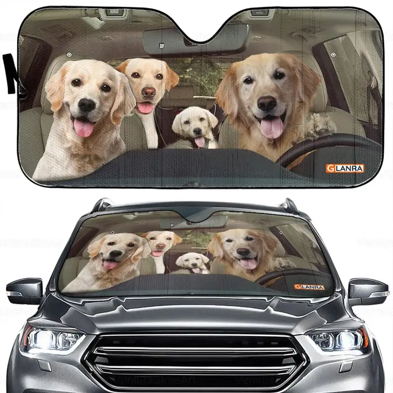 Labrador Car Sunshade, Labrador Lover, Labrador Car Decor, Gift For Dad, Sunshade, Dog Car Protector, Dog Windshield Sunshade
Labrador Car Sunshade, Labrador Lover, Labrador Car Decor, Gift For Dad, Sunshade, Dog Car Protector, Dog Windshield Sunshade