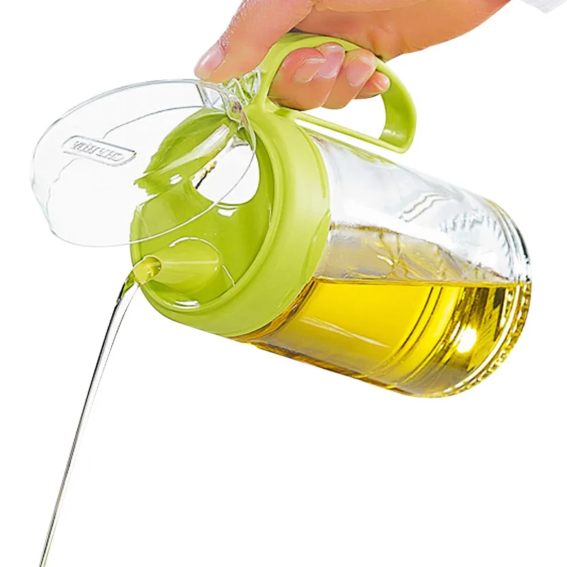 CHAHUA Glass Oil Pot Household Oil Storage Tank Edible Small Sesame Oil Sauce Pot Large Capacity Oil Pots 550ml
CHAHUA Glass Oil Pot Household Oil Storage Tank Edible Small Sesame Oil Sauce Pot Large Capacity Oil Pots 550ml