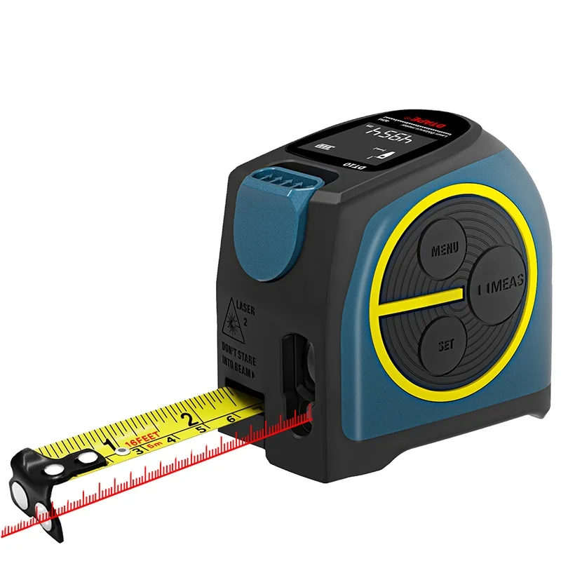 DT10 60m Measure Tape Laser Distance Meter 2-In-1 Digital LCD Measure Tape Laser Distance
DT10 60m Measure Tape Laser Distance Meter 2-In-1 Digital LCD Measure Tape Laser Distance