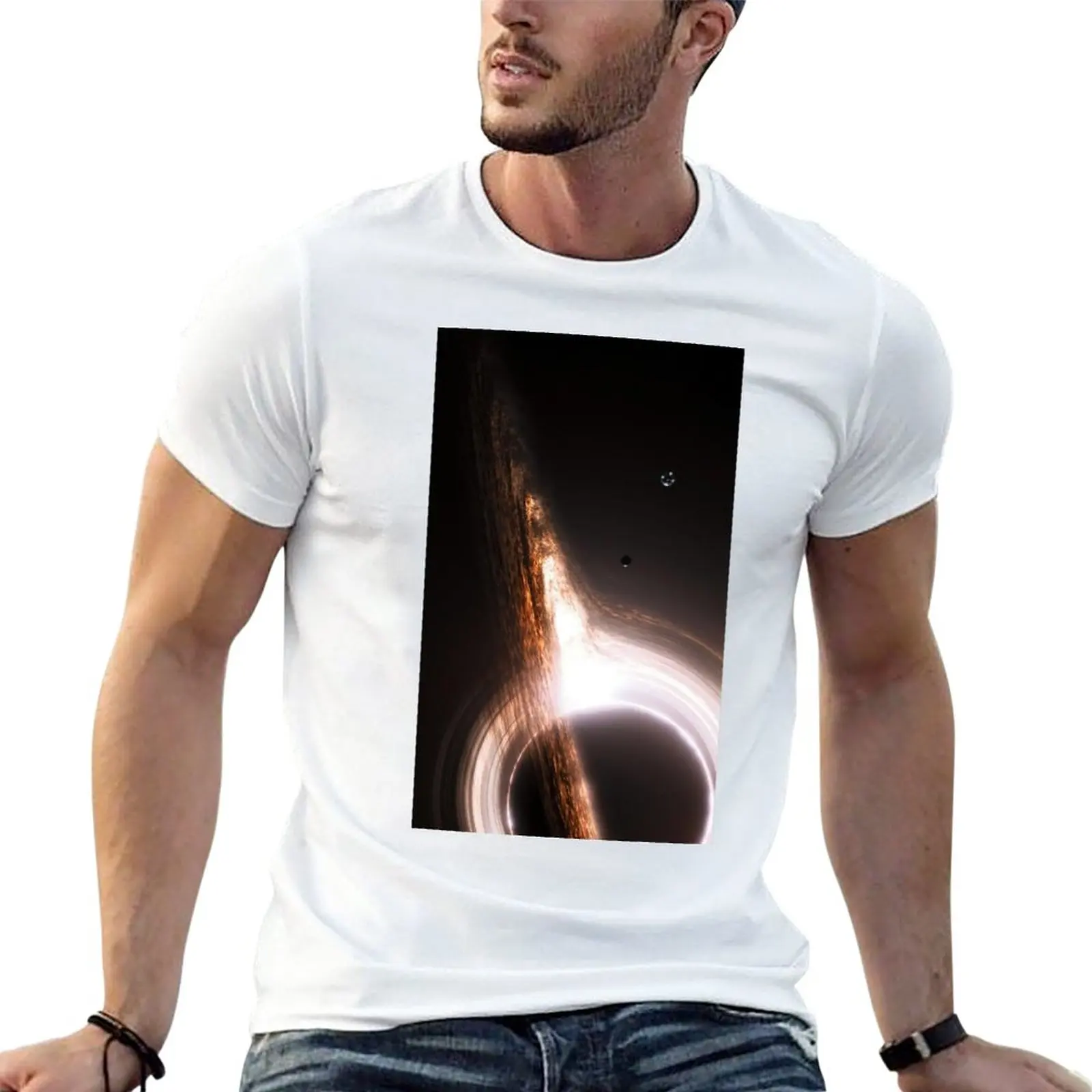 the oldest black hole T-Shirt korean fashion Short sleeve tee plain black t shirts men
the oldest black hole T-Shirt korean fashion Short sleeve tee plain black t shirts men