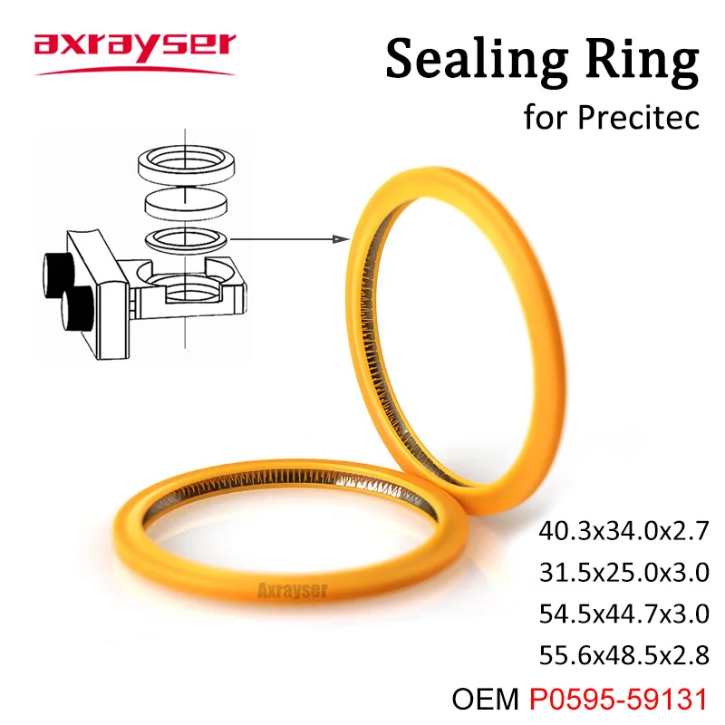 Laser Sealing Ring Precitec ProCutter & LightCutter O-Ring Washer Protective Windows Focusing Lens Part 37*7/30*5 DR P0595–59131
Laser Sealing Ring Precitec ProCutter & LightCutter O-Ring Washer Protective Windows Focusing Lens Part 37*7/30*5 DR P0595–59131