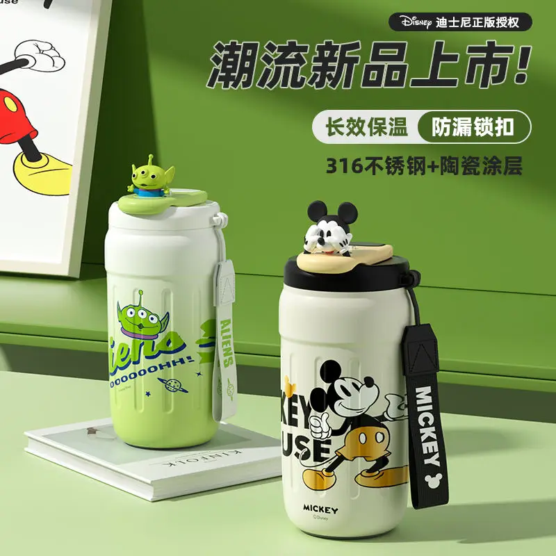 Disneyanime Strawberry Bear Donald Duck Cartoon Water Bottle Kawaii Animation Lotso Alien Mickey Portable Coffee Cup Thermos Cup
Disneyanime Strawberry Bear Donald Duck Cartoon Water Bottle Kawaii Animation Lotso Alien Mickey Portable Coffee Cup Thermos Cup