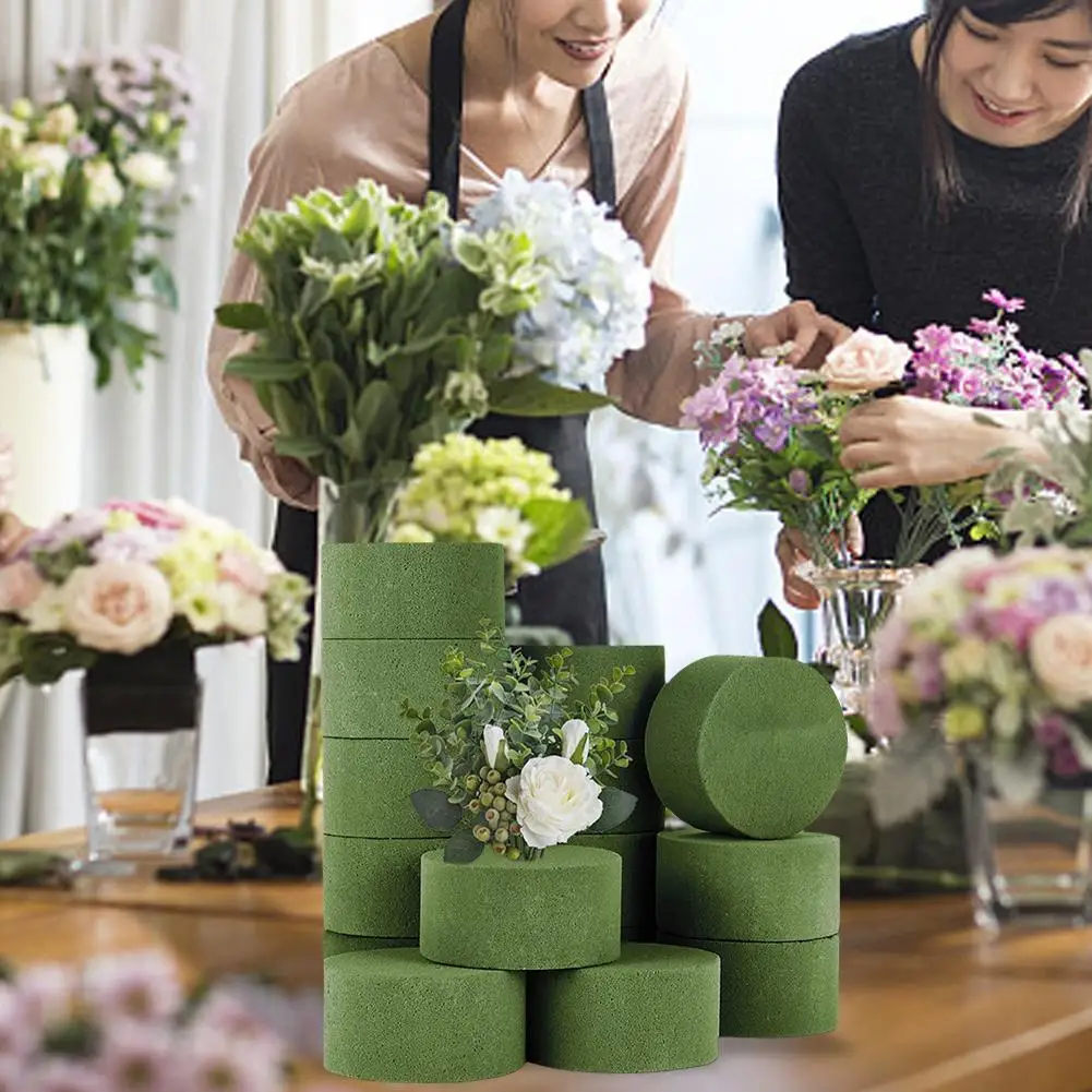 Floral Foam Block Flower Styrofoam Bricks Arrangement Flower Fresh-Keeping Brick Garden Foam Home Round Green Water-Absorbi U0F7
Floral Foam Block Flower Styrofoam Bricks Arrangement Flower Fresh-Keeping Brick Garden Foam Home Round Green Water-Absorbi U0F7