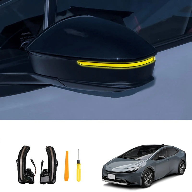 Car Turn Signal Light For Toyota PRIUS 60 Series 2023 Parts Daytime Running Light Dynamic Indicator Mapping Light Yellow Light
Car Turn Signal Light For Toyota PRIUS 60 Series 2023 Parts Daytime Running Light Dynamic Indicator Mapping Light Yellow Light