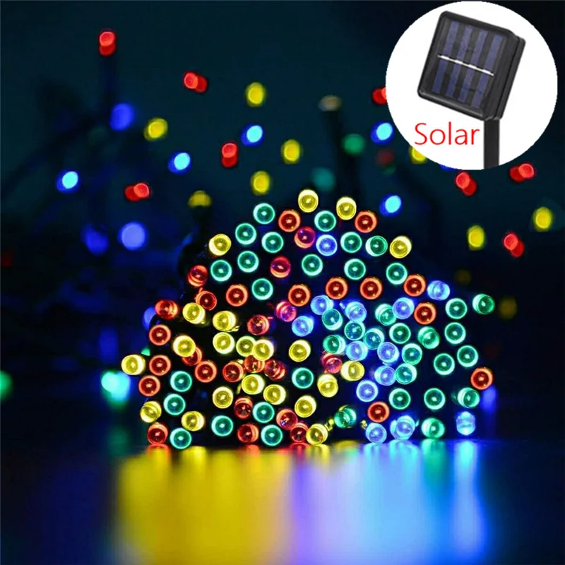 Solar Powered LED String Lights Outdoor Waterproof Fairy Lights String Solar Garland for Patio Wedding Christmas Garden Light ce
Solar Powered LED String Lights Outdoor Waterproof Fairy Lights String Solar Garland for Patio Wedding Christmas Garden Light ce