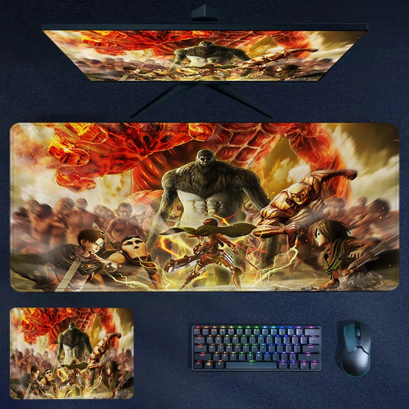 A-Attack on Titan Mouse Pad Office Computer Desk Mat Mouse Mat Gamer Keyboard Mat Stitched Edge Mousepad Cabinet Gaming Accessoy
A-Attack on Titan Mouse Pad Office Computer Desk Mat Mouse Mat Gamer Keyboard Mat Stitched Edge Mousepad Cabinet Gaming Accessoy