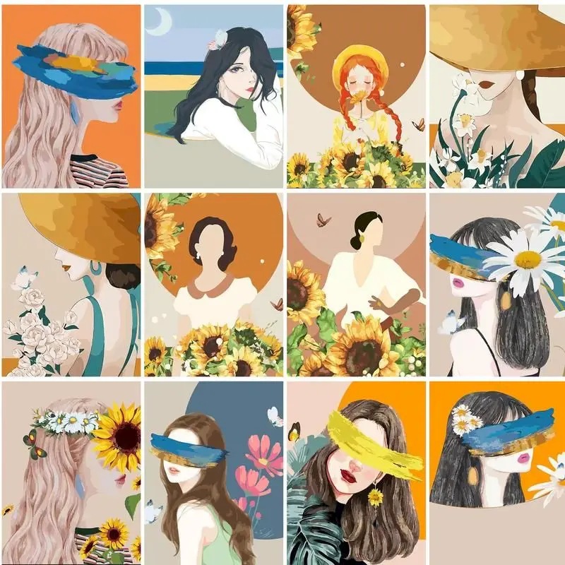 GATYZTORY DIY Pictures By Number Girl Kits Drawing On Canvas Painting By Numbers Figure Hand Painted Picture Art Home Decor
GATYZTORY DIY Pictures By Number Girl Kits Drawing On Canvas Painting By Numbers Figure Hand Painted Picture Art Home Decor