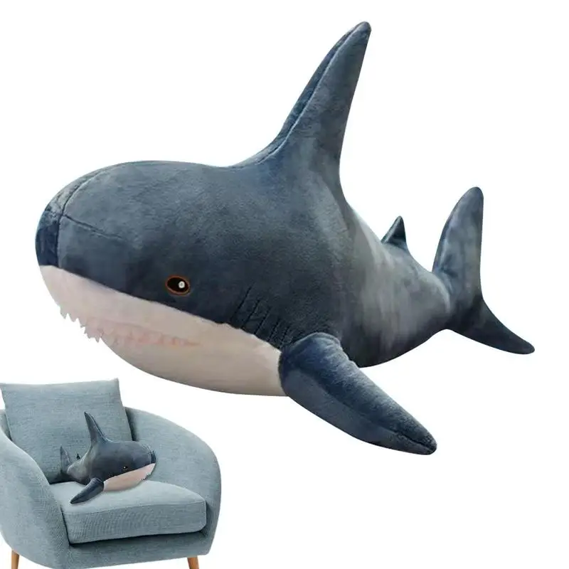 Shark Pillow Stuffed Breathable Throw Pillow PP Cotton Shark Dolls Home Decor Products For Bedroom Study Room Living Room 
Shark Pillow Stuffed Breathable Throw Pillow PP Cotton Shark Dolls Home Decor Products For Bedroom Study Room Living Room