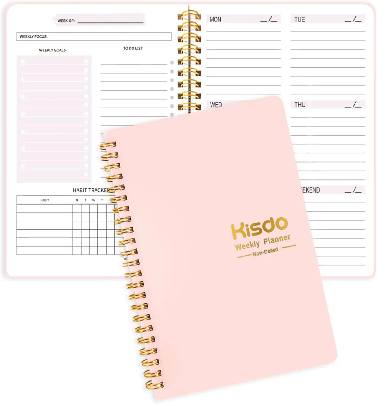 

Weekly Planner A5 Inner Page Hand Account Inner Core Replaceable Plan Schedule Book Record Book Diary Book Office Supplies