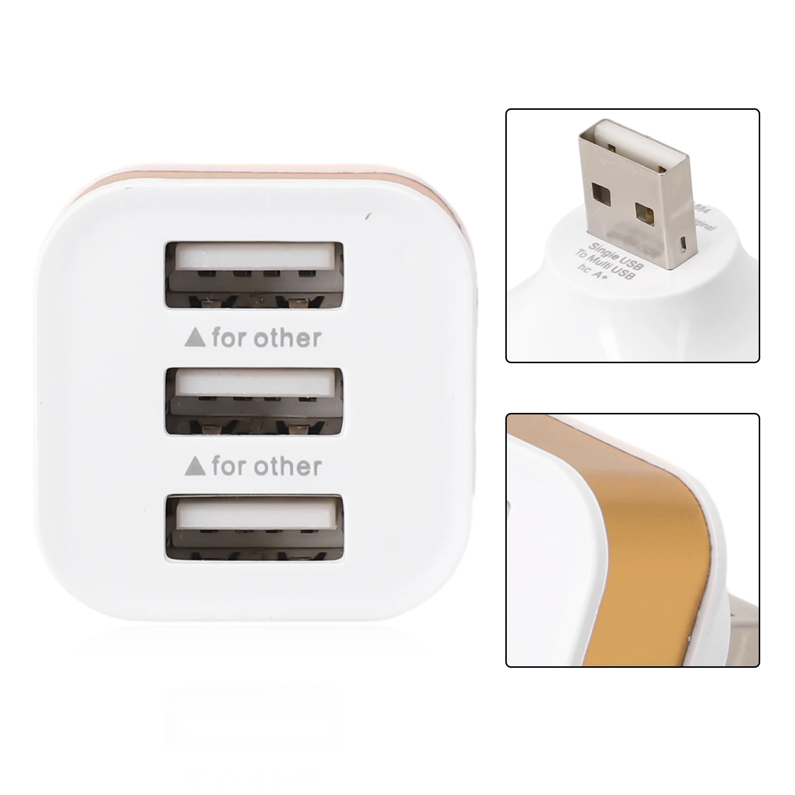 Replacement 1pcs Accessories High Quality USB Extender Extender 12G USB Interface Input Not Transfer Data 3USB Interface
Replacement 1pcs Accessories High Quality USB Extender Extender 12G USB Interface Input Not Transfer Data 3USB Interface