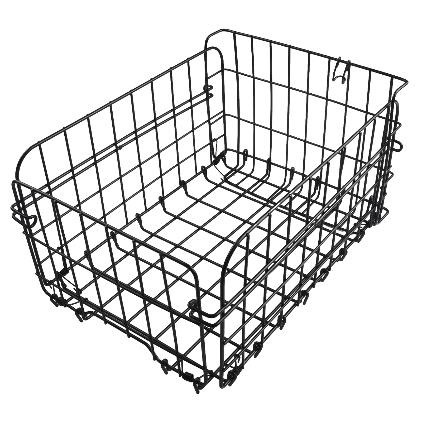 Metal Bicycle Front Rear Back Basket Folding Car Frame Vegetable Shelf Basket Large Capacity Bracket For Student Bag Tool Bag
Metal Bicycle Front Rear Back Basket Folding Car Frame Vegetable Shelf Basket Large Capacity Bracket For Student Bag Tool Bag