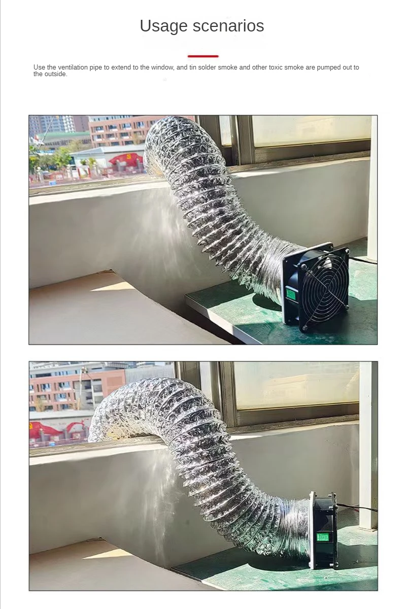 Generic Desk Clip Solder Smoking Absorber Remover Welding Smoke Exhaust