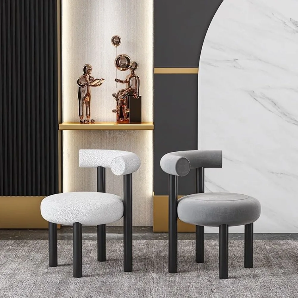 Internet celebrity makeup chair dressing stool designer modern simple bedroom light luxury backrest ins white cream furniture
Internet celebrity makeup chair dressing stool designer modern simple bedroom light luxury backrest ins white cream furniture