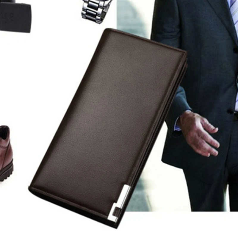 Wallet Long Bussiness Card Holder Hasp Wallet Aluminum Metal Credit PU Leather Purse Checkbook Mini Card Wallet For Man
Wallet Long Bussiness Card Holder Hasp Wallet Aluminum Metal Credit PU Leather Purse Checkbook Mini Card Wallet For Man