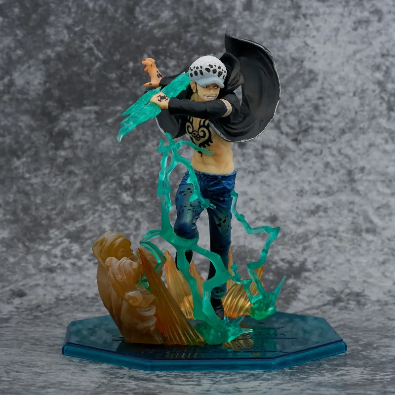 

Аниме One Piece Fierce Battle Trafalgar D., 17 см Экшн-фигурка водного права, игрушки для взрослых и детей, японская манга, подарок для детей, модель куклы