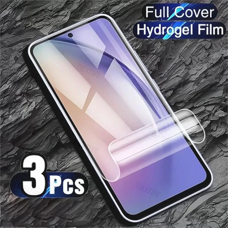 

3PCS Hydrogel Film For Samsung Galaxy A54 A34 A24 A14 A04 M54 M34 M14 Screen Protector For Samsung S23 S22 S21 Plus S20 FE Film