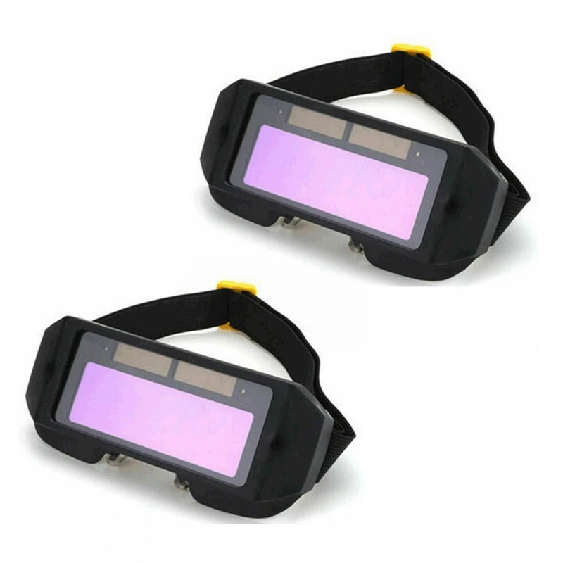 

RISE-2X Auto Darkening Welding Helmet Durable Automatic Light Change Anti-Glare Eyes Shied Goggle Glasses Masks Autos Shades