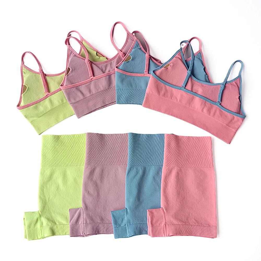 LUKITAS Women Yoga Suits Bra + Shorts Two Pieces High Elastic Breathable Yoga Set Running Gym Workout Nylon Quick Dry Sport Suit
LUKITAS Women Yoga Suits Bra + Shorts Two Pieces High Elastic Breathable Yoga Set Running Gym Workout Nylon Quick Dry Sport Suit