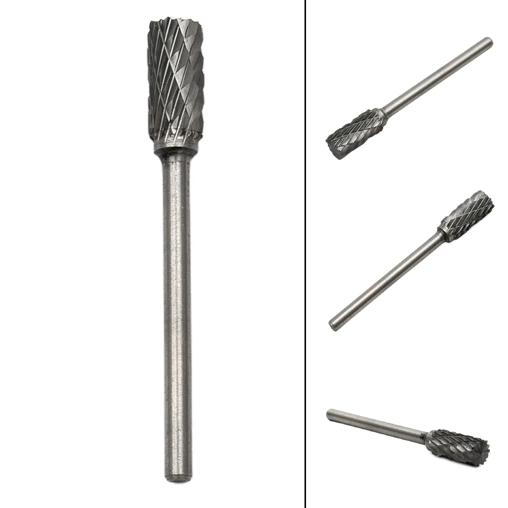 Double Cut Tungsten Solid Carbide Rotary Burrs Set 1/8 Inch Shank Twist- Drill Bit For Rotary Tools For Metalwork Woodworking
Double Cut Tungsten Solid Carbide Rotary Burrs Set 1/8 Inch Shank Twist- Drill Bit For Rotary Tools For Metalwork Woodworking