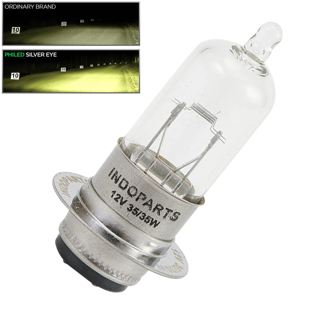 35W Halogen Bulb 12V 6000K/4500K Super Bright H6 T19 P15D Motorcycle Headlight Bulbs Lamp Fits Electric Vehicles UTV Scooters
35W Halogen Bulb 12V 6000K/4500K Super Bright H6 T19 P15D Motorcycle Headlight Bulbs Lamp Fits Electric Vehicles UTV Scooters