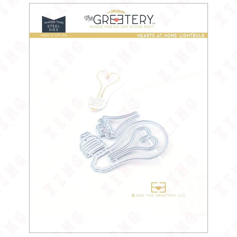 New Arrival Lightbulb Die Metal Cutting Dies Scrapbook Decoration Embossing Template Diy Greeting Card Handmade Craft Album Mold
New Arrival Lightbulb Die Metal Cutting Dies Scrapbook Decoration Embossing Template Diy Greeting Card Handmade Craft Album Mold