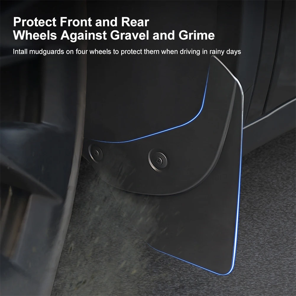 For Tesla Model 3 Y 2018-2023 Soft Mud Flaps TPE Mudguards Protector Anti-Snow Splash Guard No Drilling Needed Auto Accessories
For Tesla Model 3 Y 2018-2023 Soft Mud Flaps TPE Mudguards Protector Anti-Snow Splash Guard No Drilling Needed Auto Accessories
