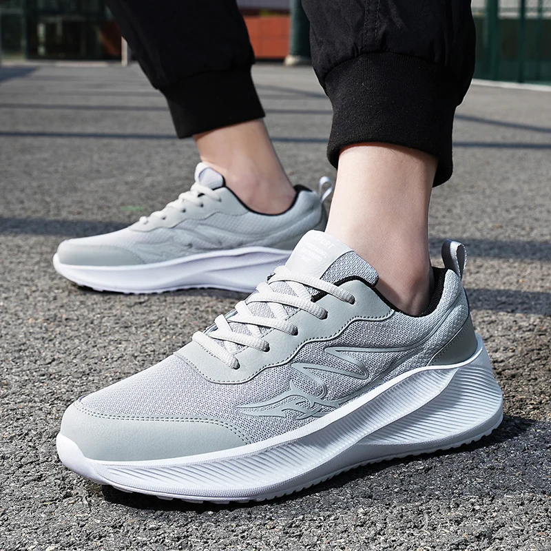 Summer New Men's Shoes Mesh Casual Shoes Plain Thick Bottom Breathable Anti-slip Wear-resistant Jogging Men's Shoes Size 48
Summer New Men's Shoes Mesh Casual Shoes Plain Thick Bottom Breathable Anti-slip Wear-resistant Jogging Men's Shoes Size 48